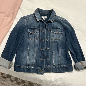 PAIGE Classic Blue Denim Jacket